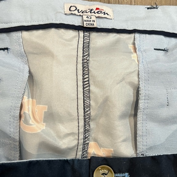 NWT Auburn University Size 42 Ovation Official Licensed College Shorts Tigers - Picture 7 of 9